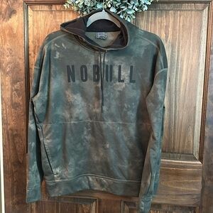 NoBull Hoodie Army Tye Dye Mens small Green